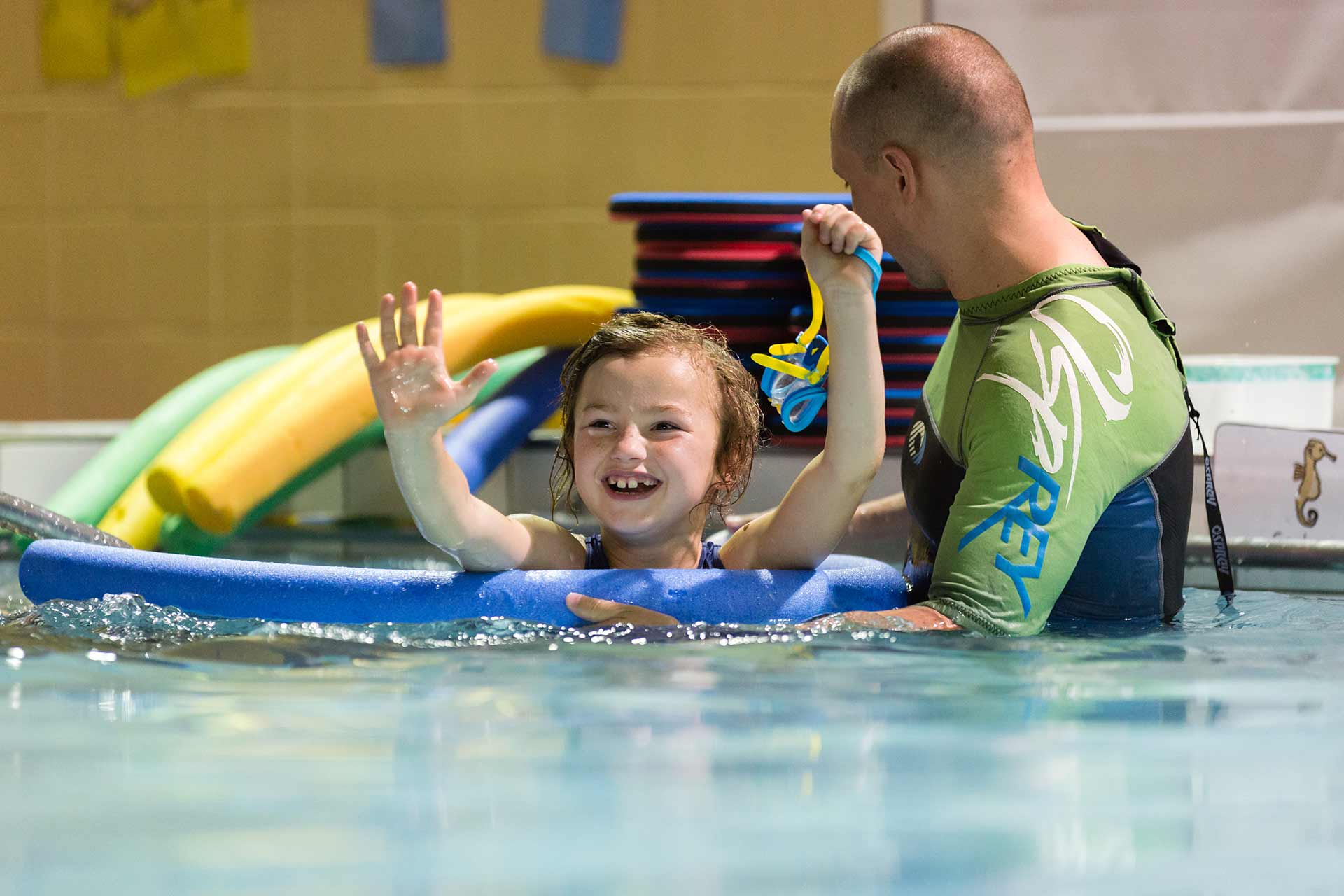 Girl Swimming